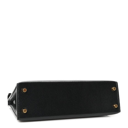 Hermes Chevre Chamkila Mini Kelly Sellier 20 Black 4 of 11