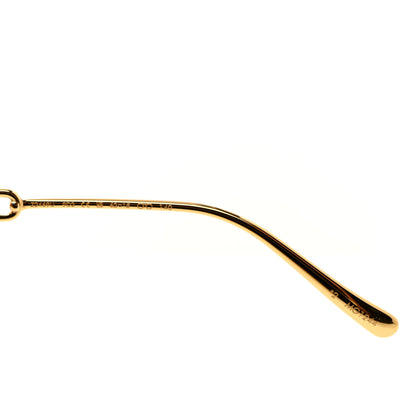 Louis Vuitton Acetate Metal My LV Two Chain Square Z2469U Sunglasses Cream 6 of 6