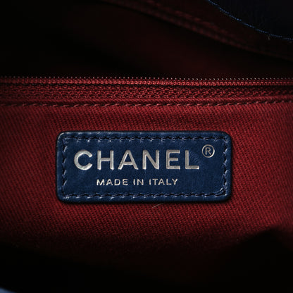 Chanel Calfskin Quilted Small Coco Soft Tote Navy 6 of 9