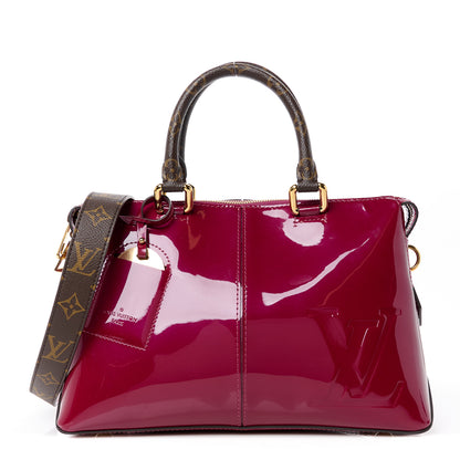 Louis Vuitton Patent Calfskin Miroir Tote Magenta 1 of 12