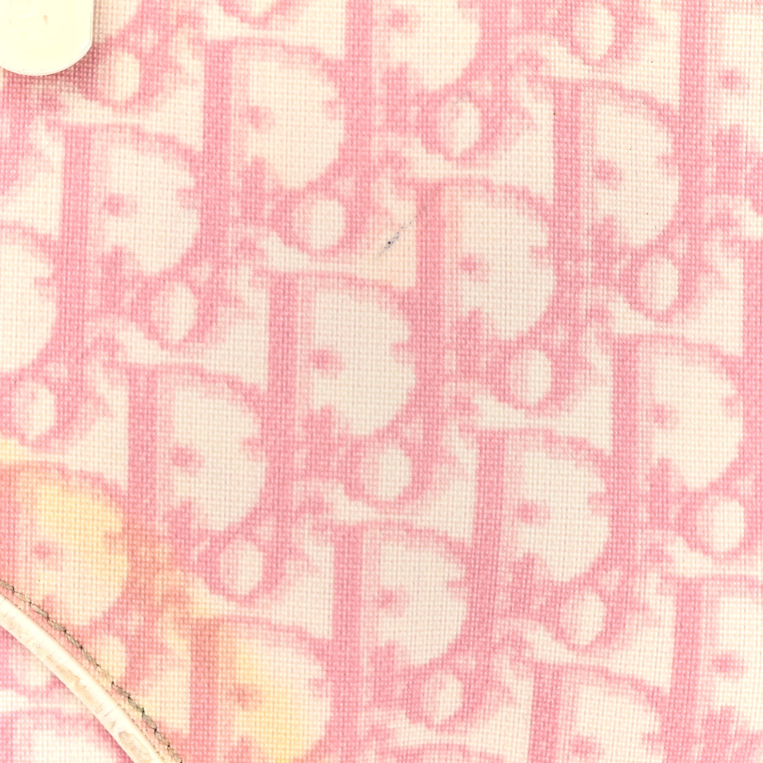 Christian Dior Monogram Mini Saddle Pochette Pink 8 of 14