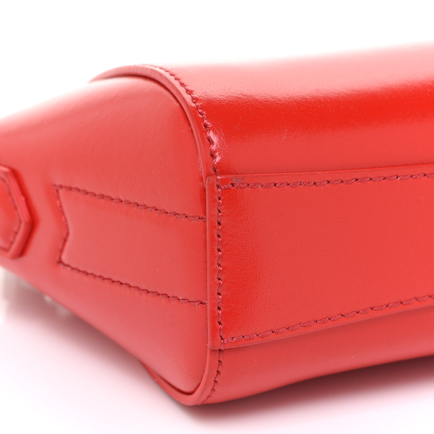 Givenchy Smooth Calfskin Nano Antigona Red 10 of 12