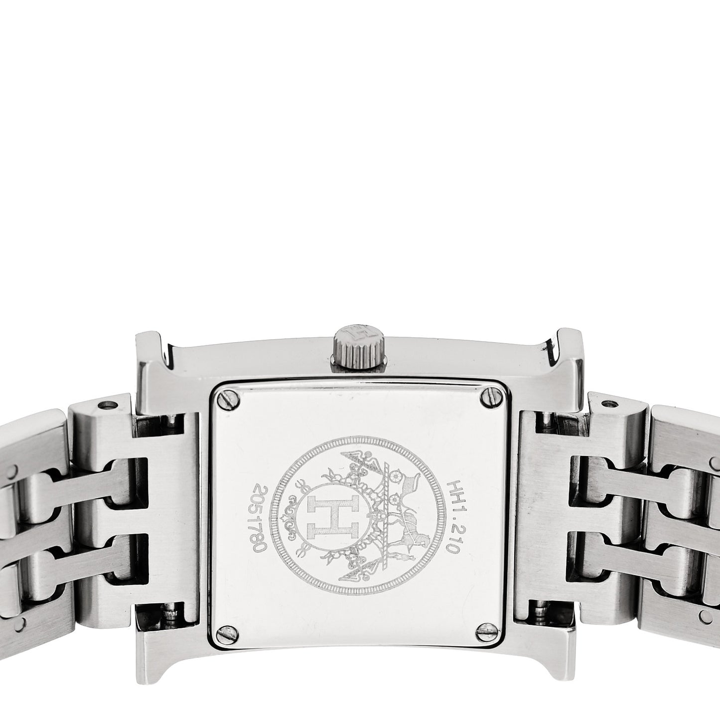 Stainless Steel Diamond Mother of Pearl 21mm Heure H Hour Quartz Watch