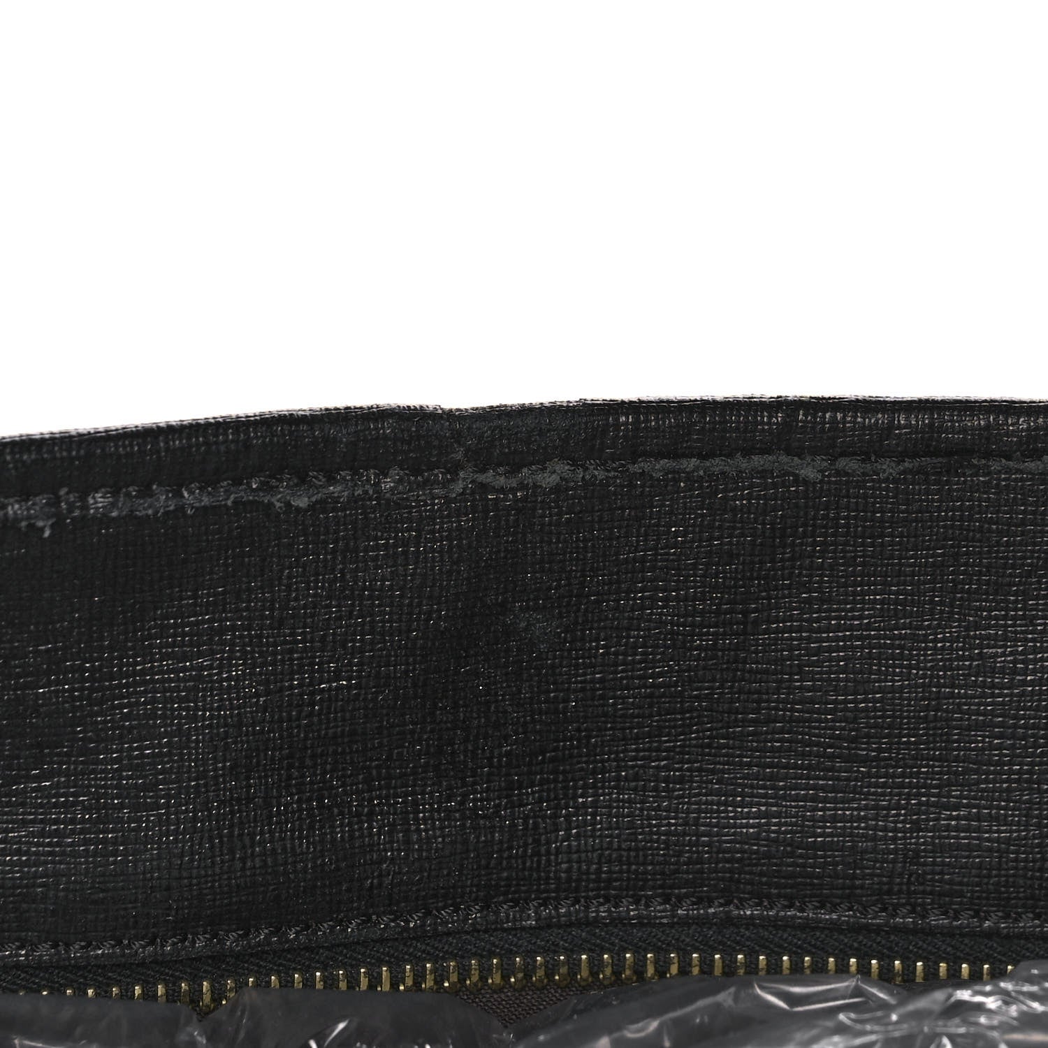 Fendi Zucca Vitello Elite Medium Roll Tote Tobacco Black 14 of 22