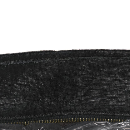Fendi Zucca Vitello Elite Medium Roll Tote Tobacco Black 14 of 22
