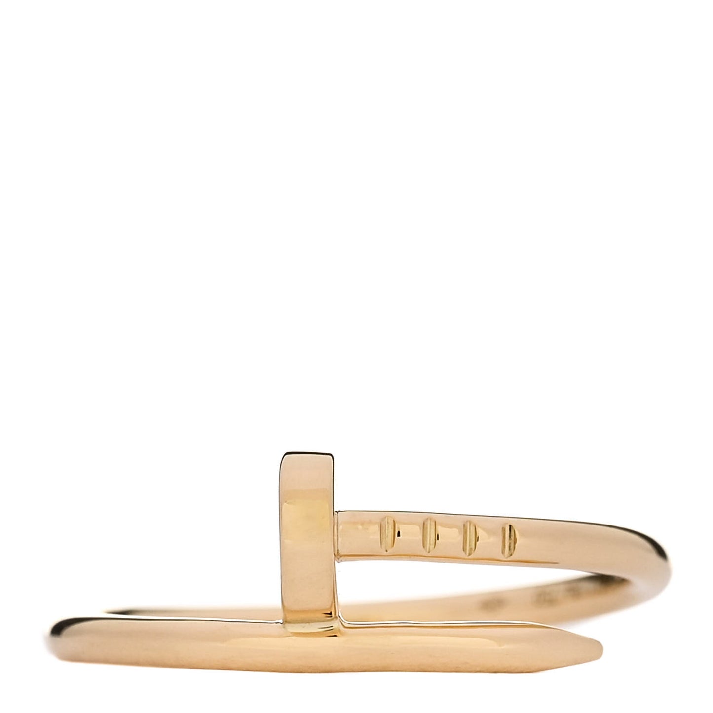 18K Yellow Gold Small Juste Un Clou Ring 57 8