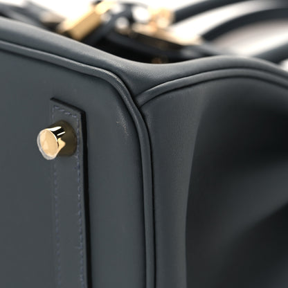 Hermes Swift Verso Birkin 25 Gris Misty Black 10 of 13