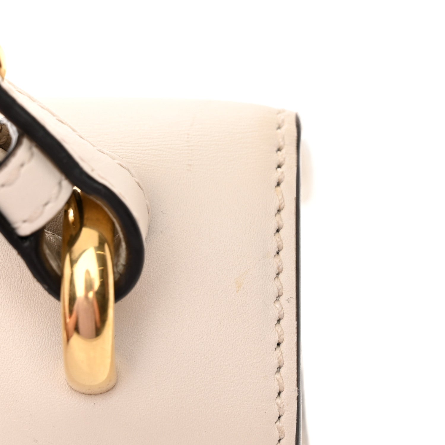 Gucci Calfskin Small Sylvie Shoulder Bag Off White 15 of 24