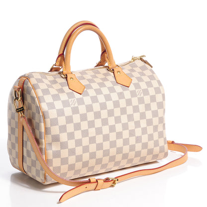 Louis Vuitton Damier Azur Speedy Bandouliere 30 3 of 8