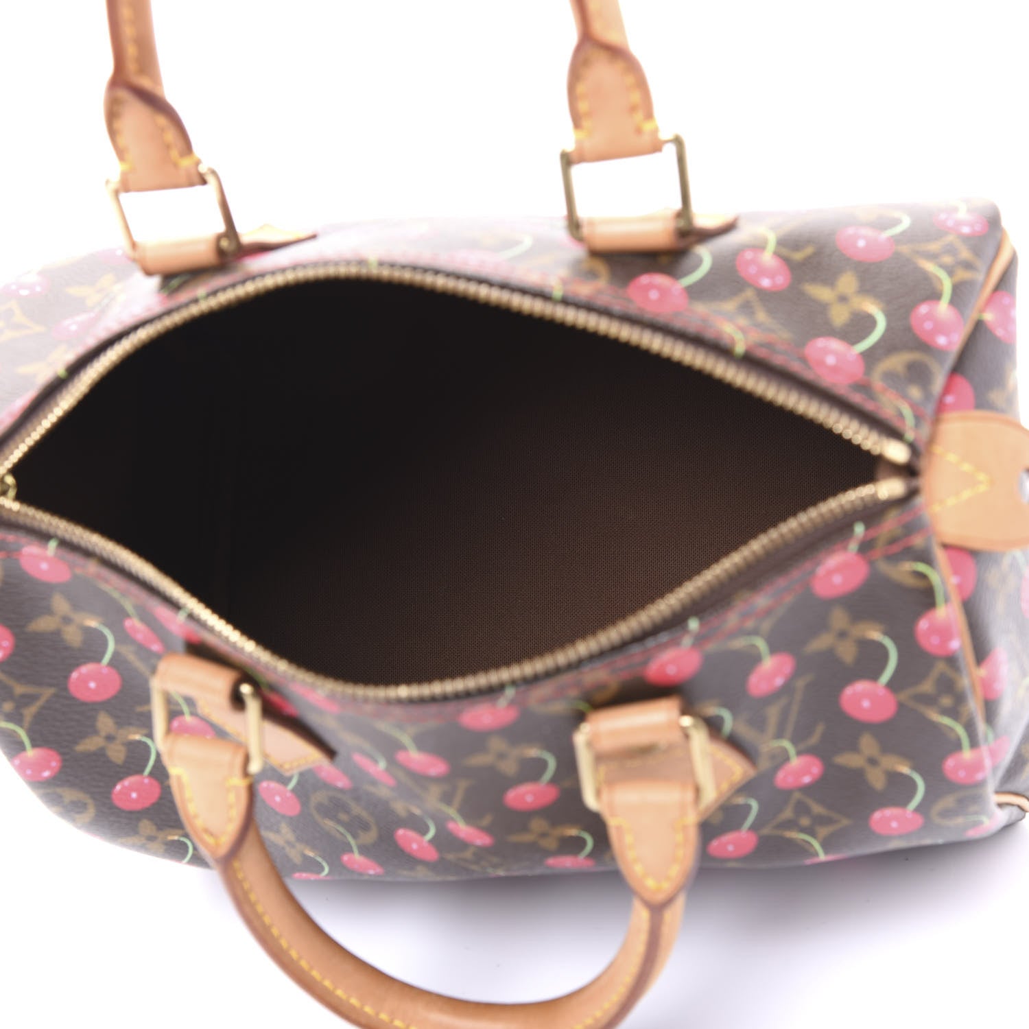 Louis Vuitton Monogram Cerises Speedy 25 4 of 11