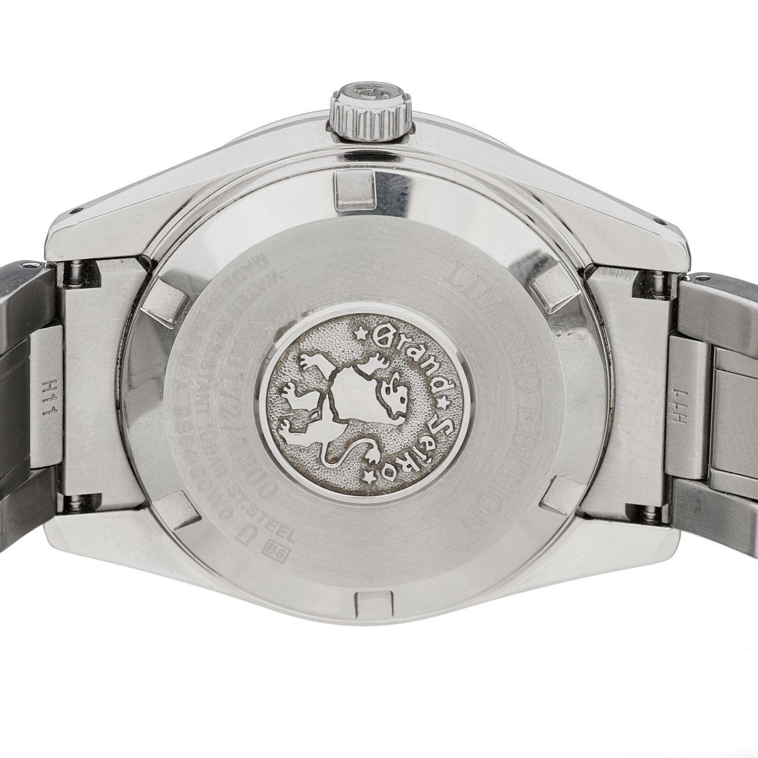 Grand Seiko Stainless Steel 37mm Heritage 3 Day Automatic Watch SBGW289 4 of 5