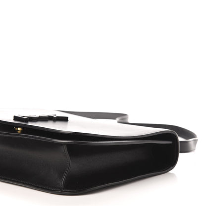 Saint Laurent Smooth Calfskin Monogram Medium Spontini Satchel Black 9 of 13