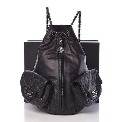 Chanel Calfskin Large Backpack Is Back Black 11 of 11