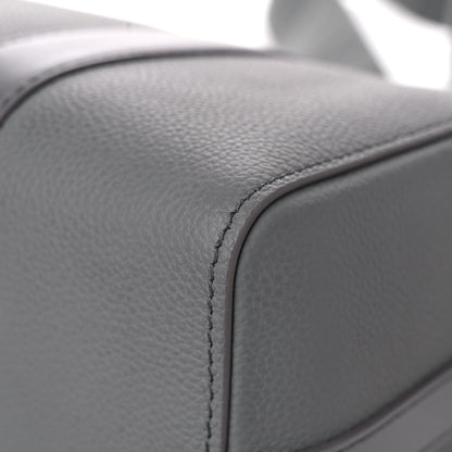 Louis Vuitton Grained Calfskin Aerogram City Keepall Gris 10 of 14