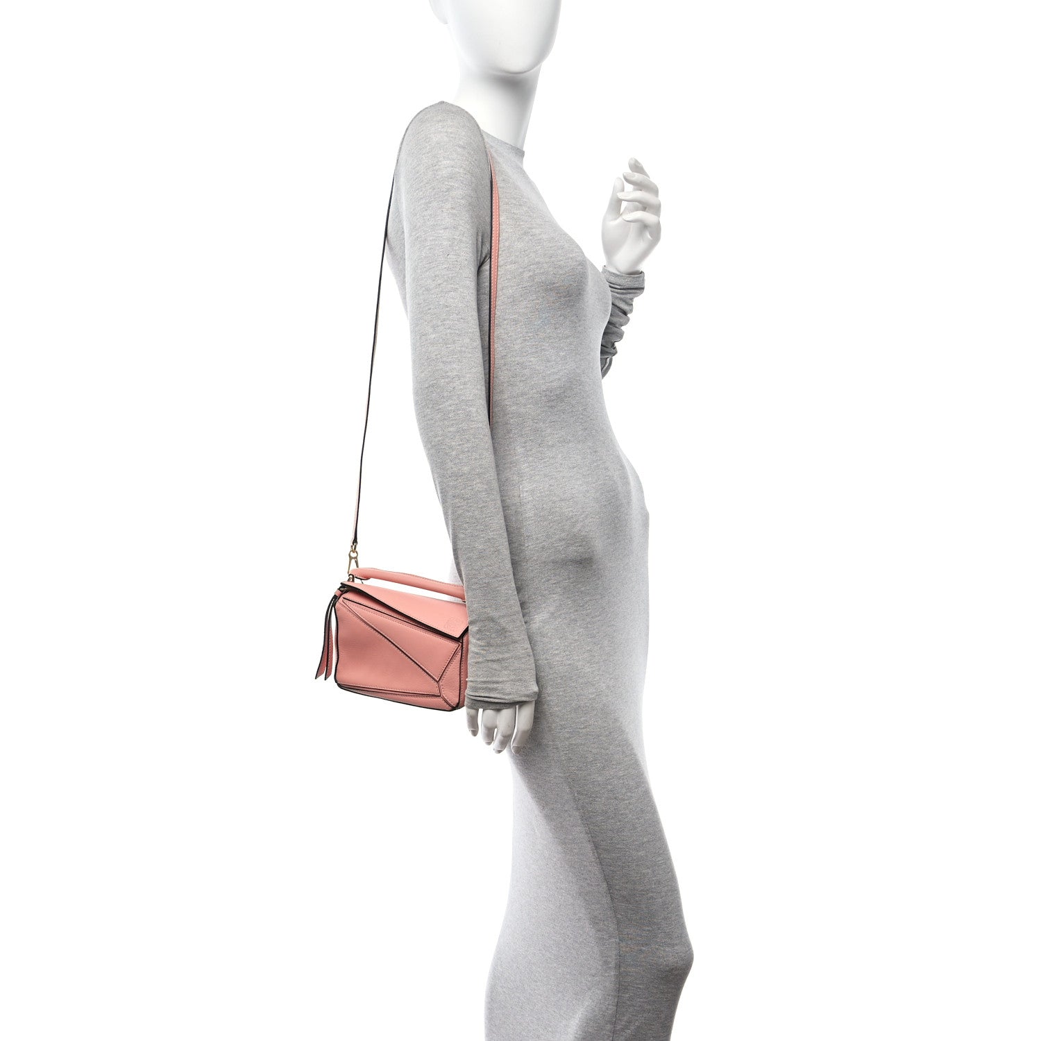 Loewe Calfskin Mini Puzzle Bag Blossom 2 of 11