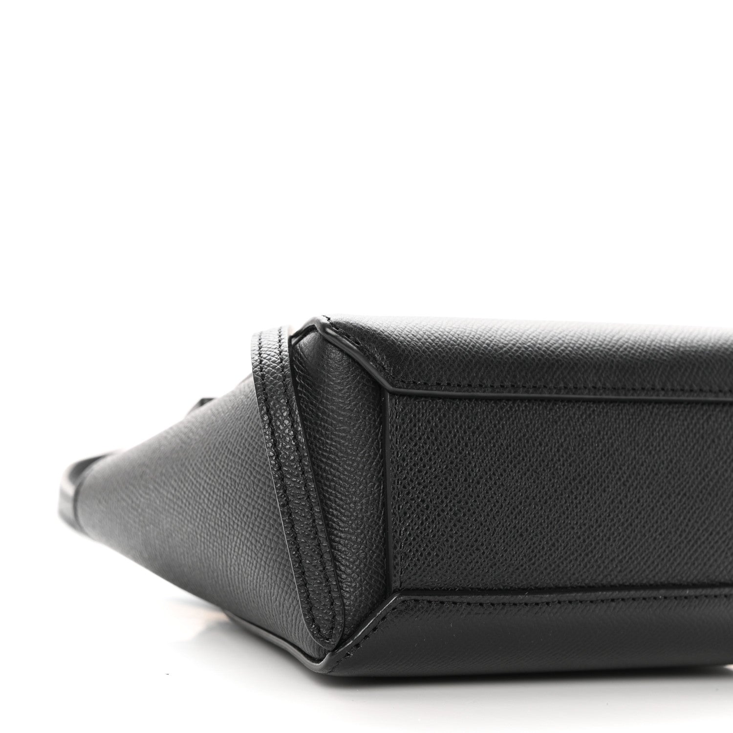 Celine Grained Calfskin Pico Belt Bag Black 8 of 9