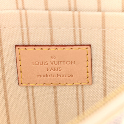 Louis Vuitton Damier Azur Neverfull MM GM Pochette 6 of 8