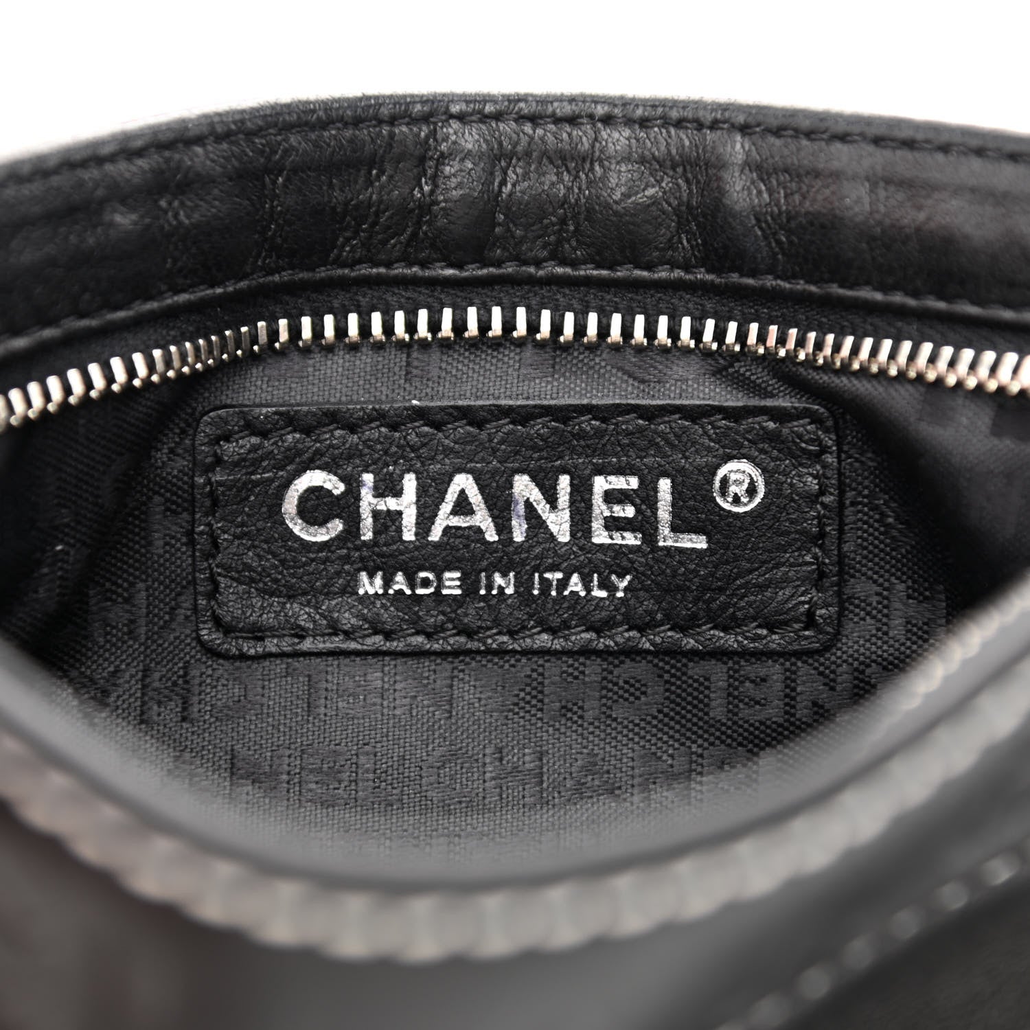 Chanel Lambskin Lax Pochette Black 6 of 10