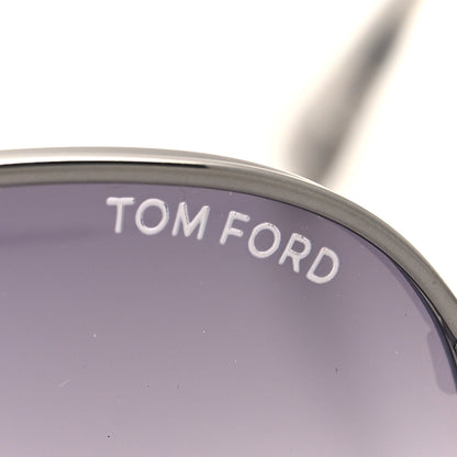 Tom Ford Marko Aviator Sunglasses TF144 Silver 7 of 8