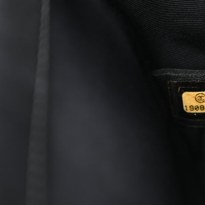 Chanel Calfskin Quilted Medium Boy Flap Black 8 of 12