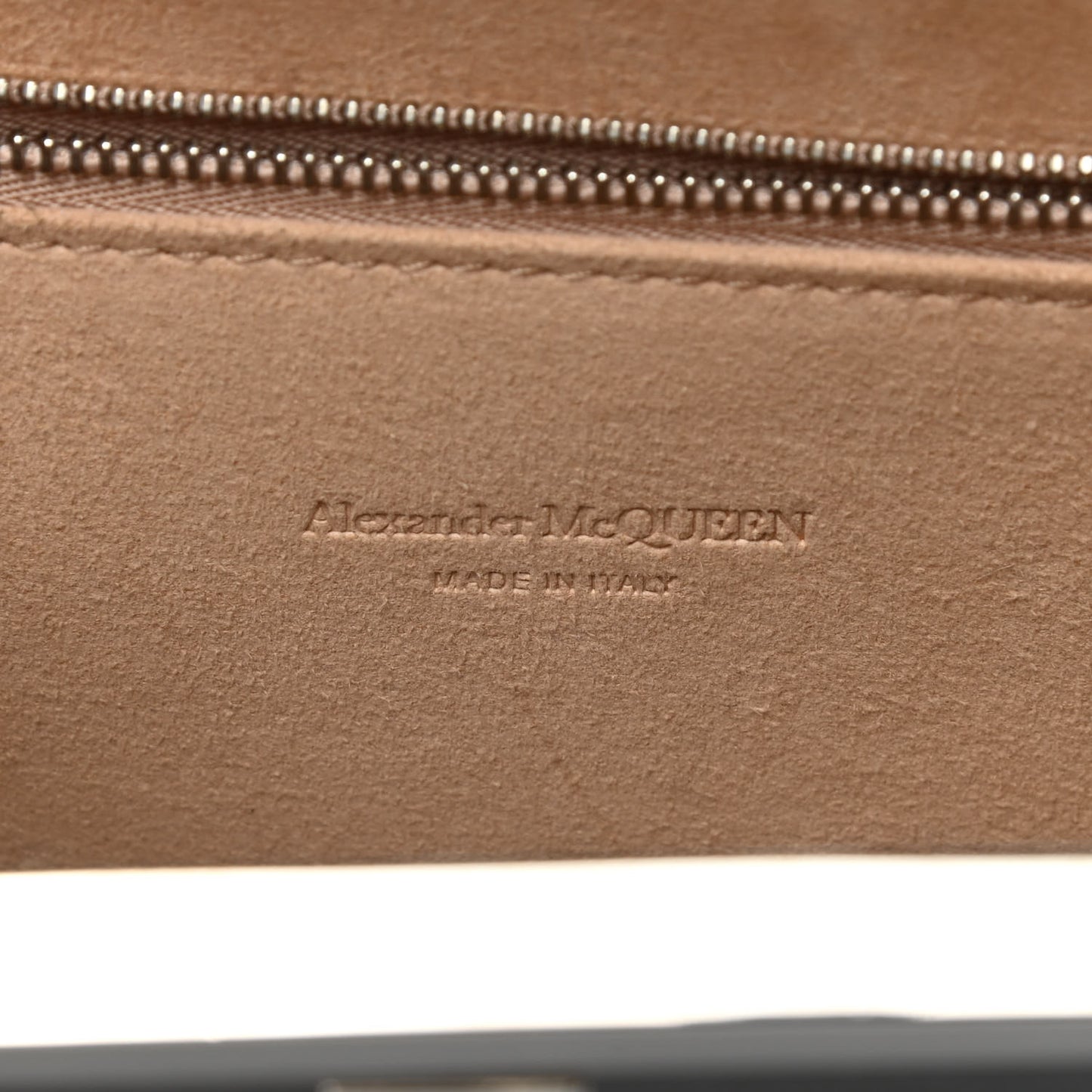 Calfskin Lizard Embossed Knuckle Flat Clutch Black