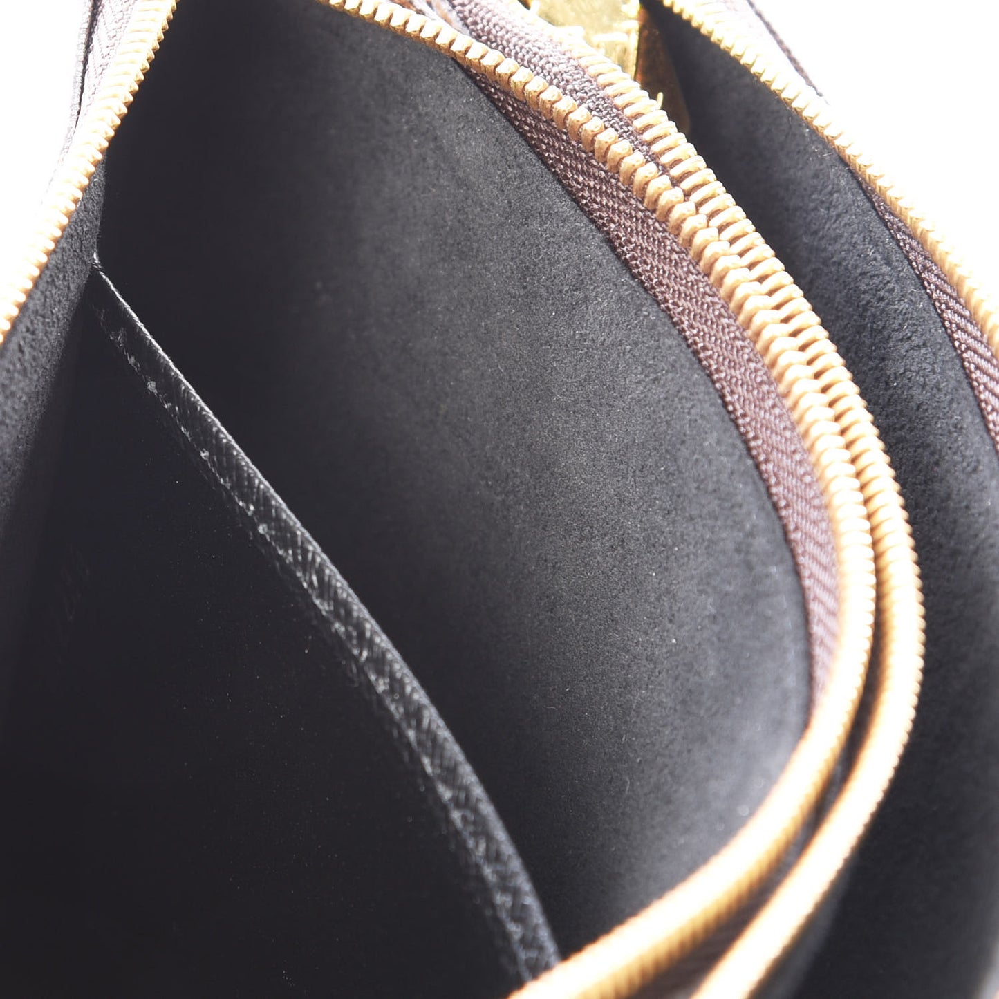 Reverse Monogram Giant Double Zip Pochette