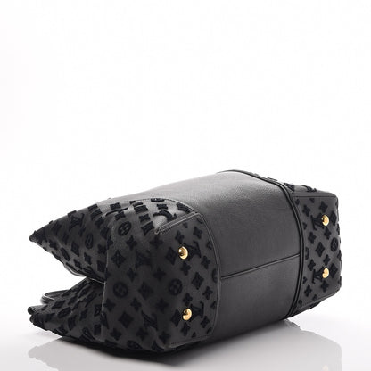 Louis Vuitton Cuir Orfevre Veau Cachemire Tote W GM Black 4 of 7