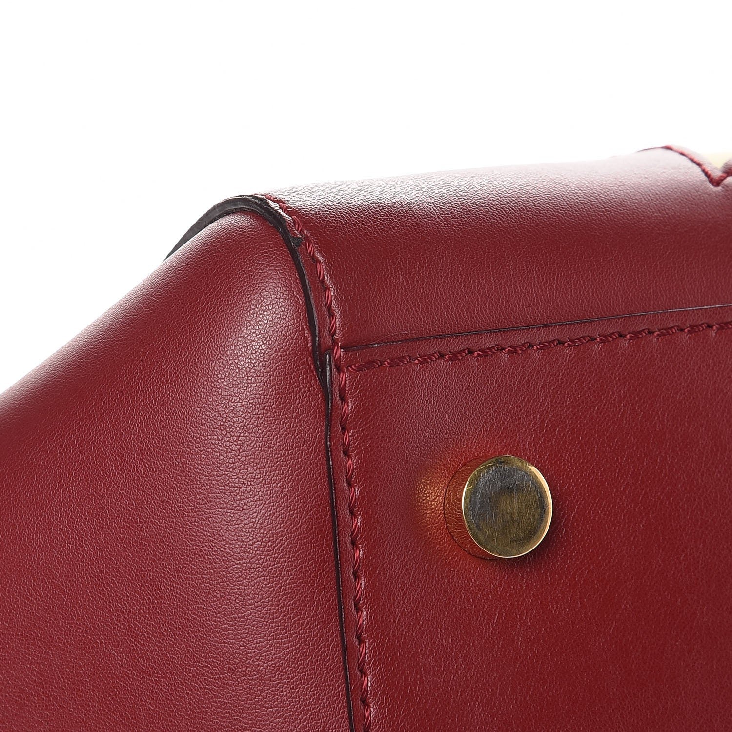 Stella McCartney Eco Alter Nappa Star Embossed Cavendish Boston Bordeaux Yellow 12 of 12