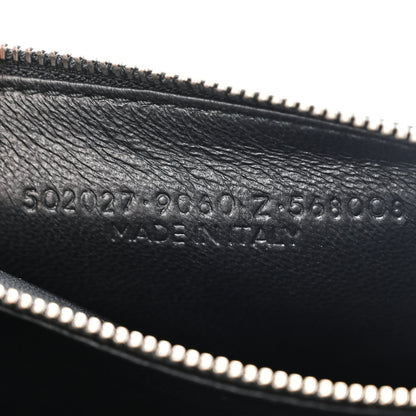 Balenciaga Pebbled Calfskin Logo Everyday Flap Chain Wallet White 7 of 14