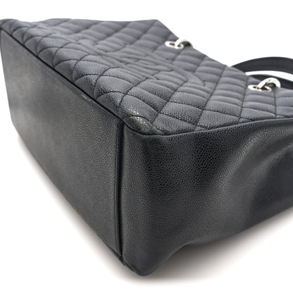 Chanel Caviar Quilted Grand Shopping Tote GST Black 10 of 10