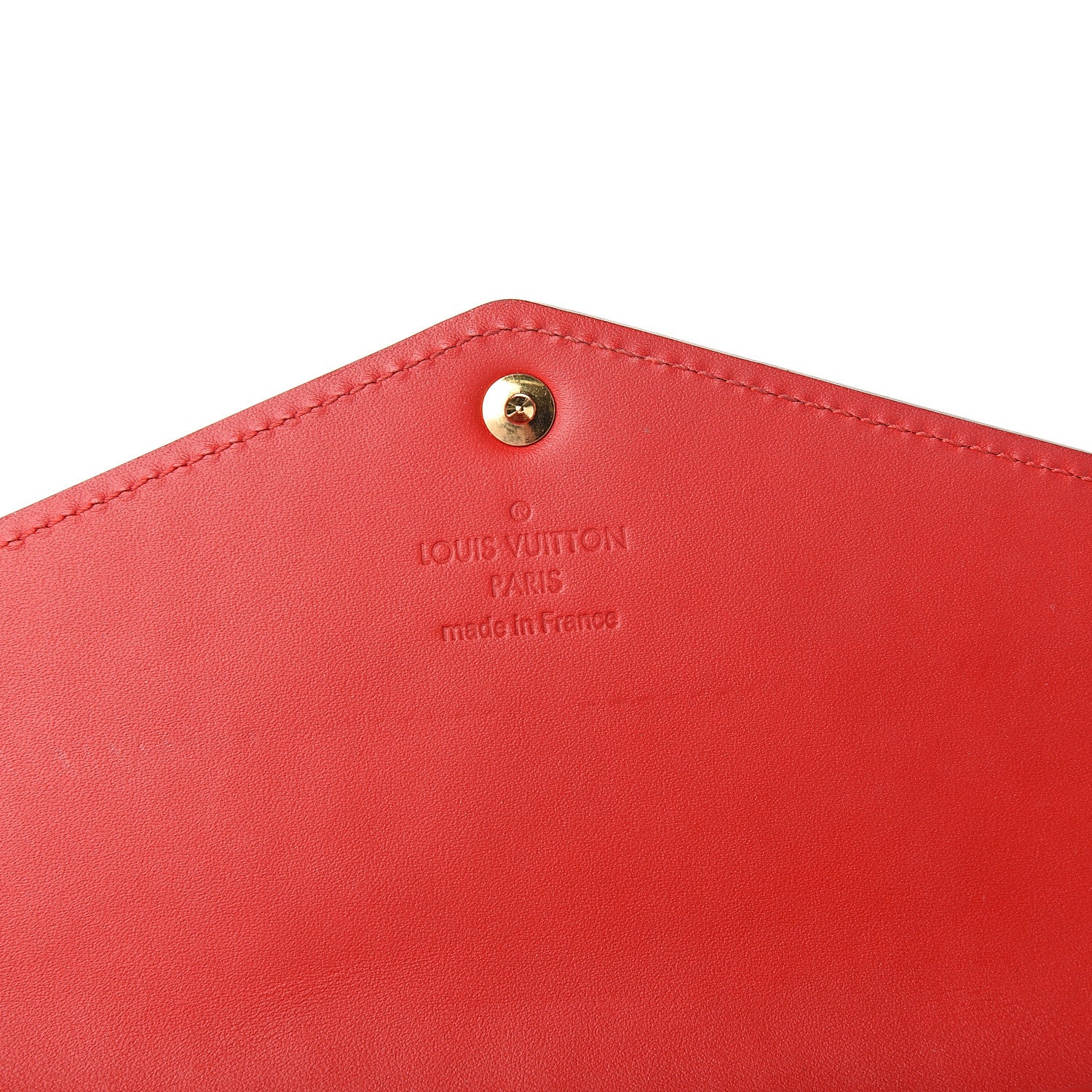 Louis Vuitton Vernis Sarah Wallet NM Cherry 5 of 6