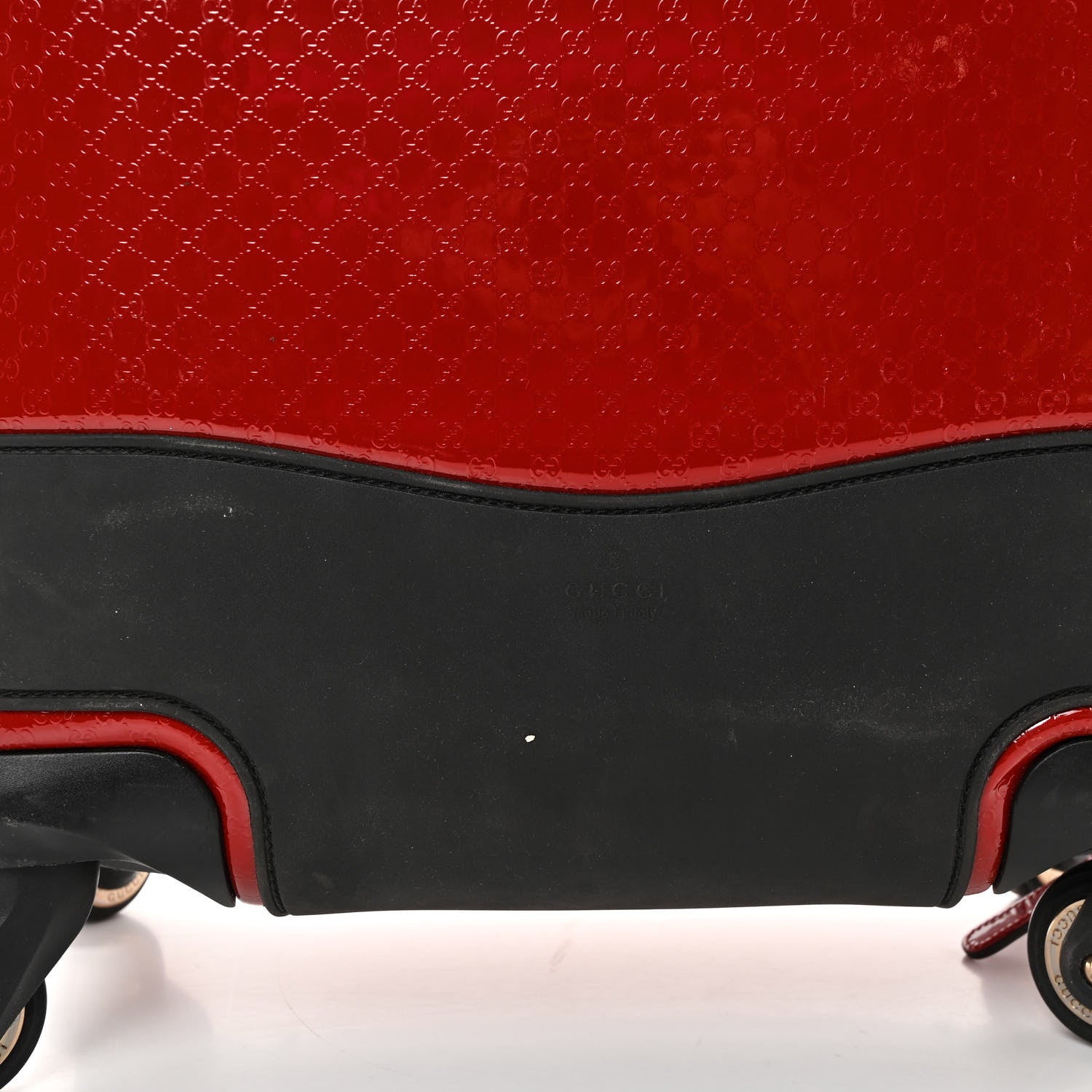 Gucci Patent Microguccissima Carry On Suitcase Red 16 of 16