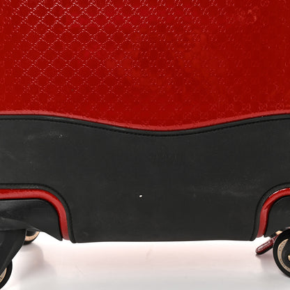 Gucci Patent Microguccissima Carry On Suitcase Red 16 of 16