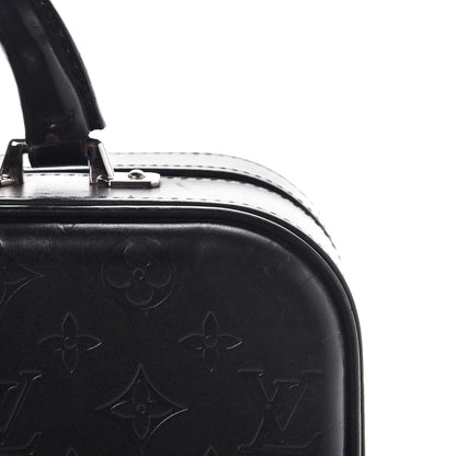 Louis Vuitton Monogram Glace Valisette PM Black 11 of 13
