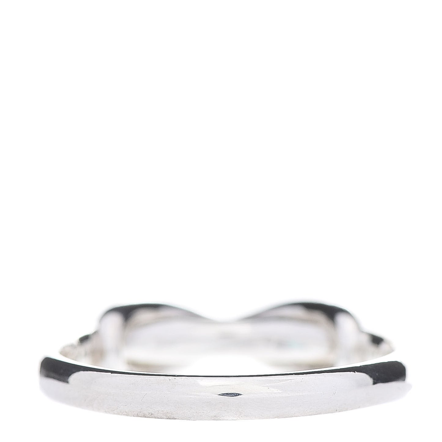 Sterling Silver Narrow Infinity Ring 56 7.5