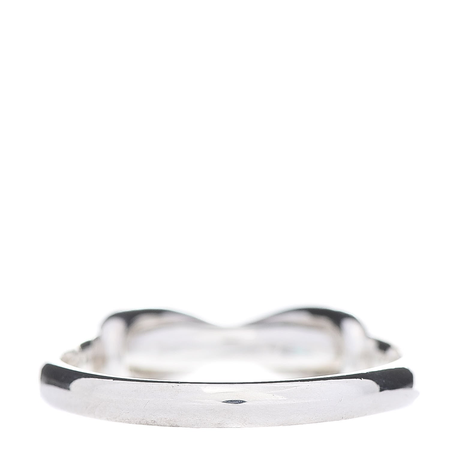 Tiffany Sterling Silver Narrow Infinity Ring 56 7.5 4 of 6