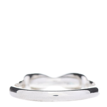 Tiffany Sterling Silver Narrow Infinity Ring 56 7.5 4 of 6