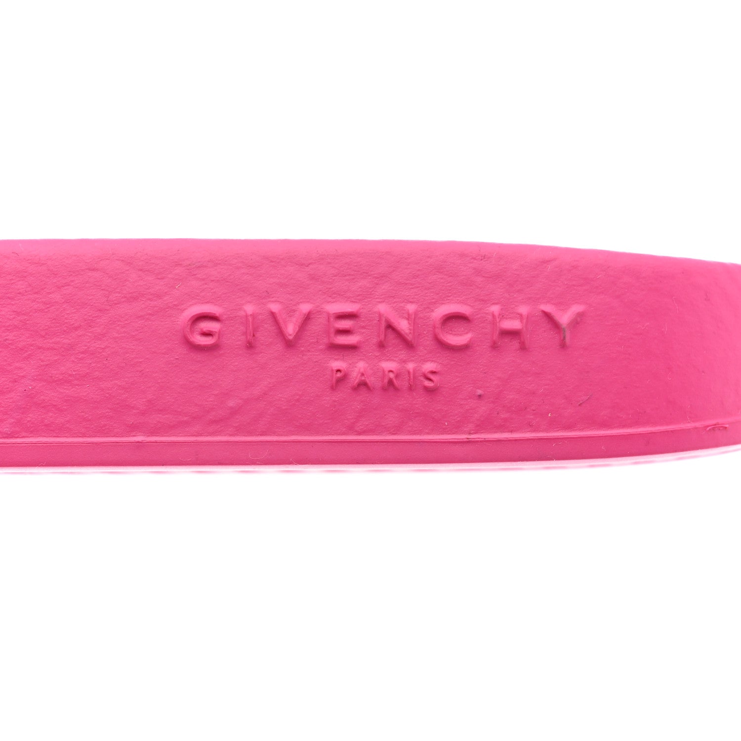 Givenchy Rubber Womens Logo Womens Pool Slides 38 Sandals Pink 8 of 10