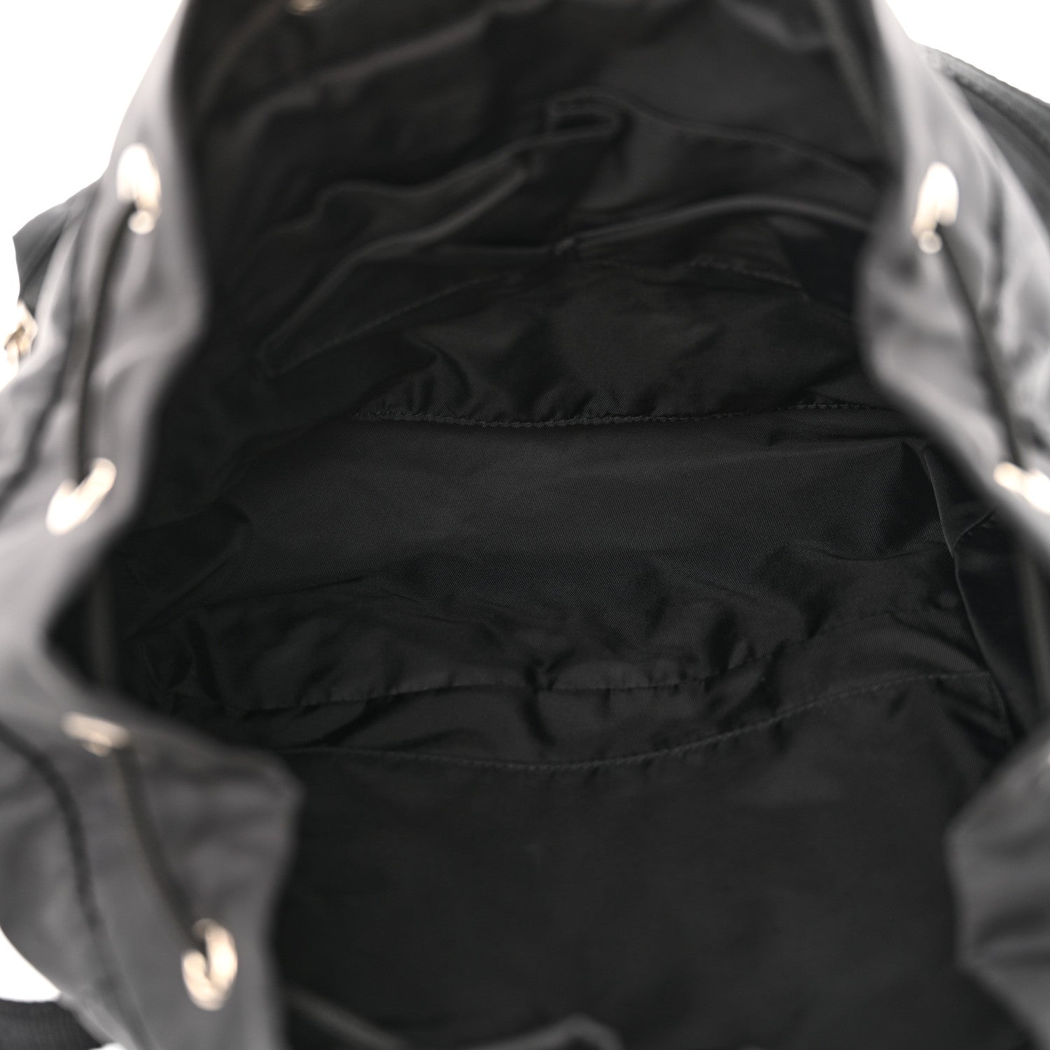 Gucci Nylon Monogram Medium Light Single Buckle Backpack Black 5 of 10
