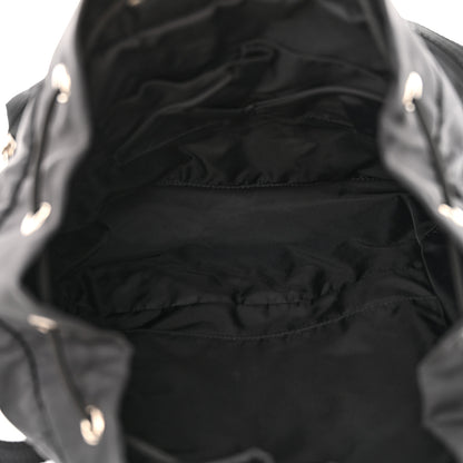 Gucci Nylon Monogram Medium Light Single Buckle Backpack Black 5 of 10