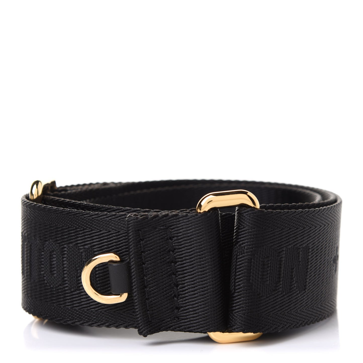 Nylon Petite Malle Souple Shoulder Strap Black