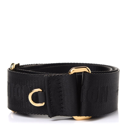 Louis Vuitton Nylon Petite Malle Souple Shoulder Strap Black 2 of 4