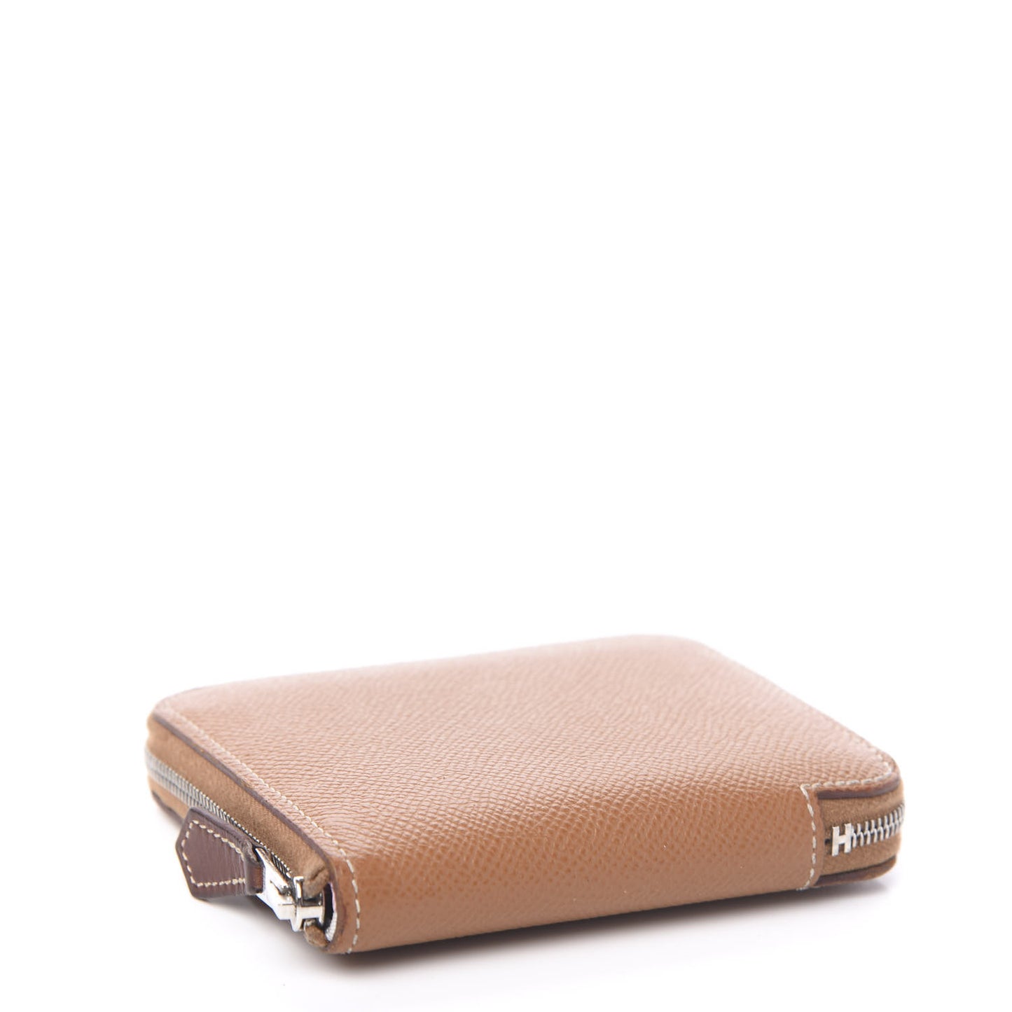 Epsom Silk'in Compact Wallet Gold