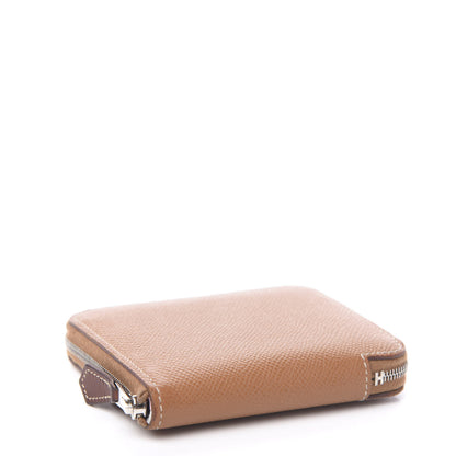 Hermes Epsom Silk'in Compact Wallet Gold 3 of 6