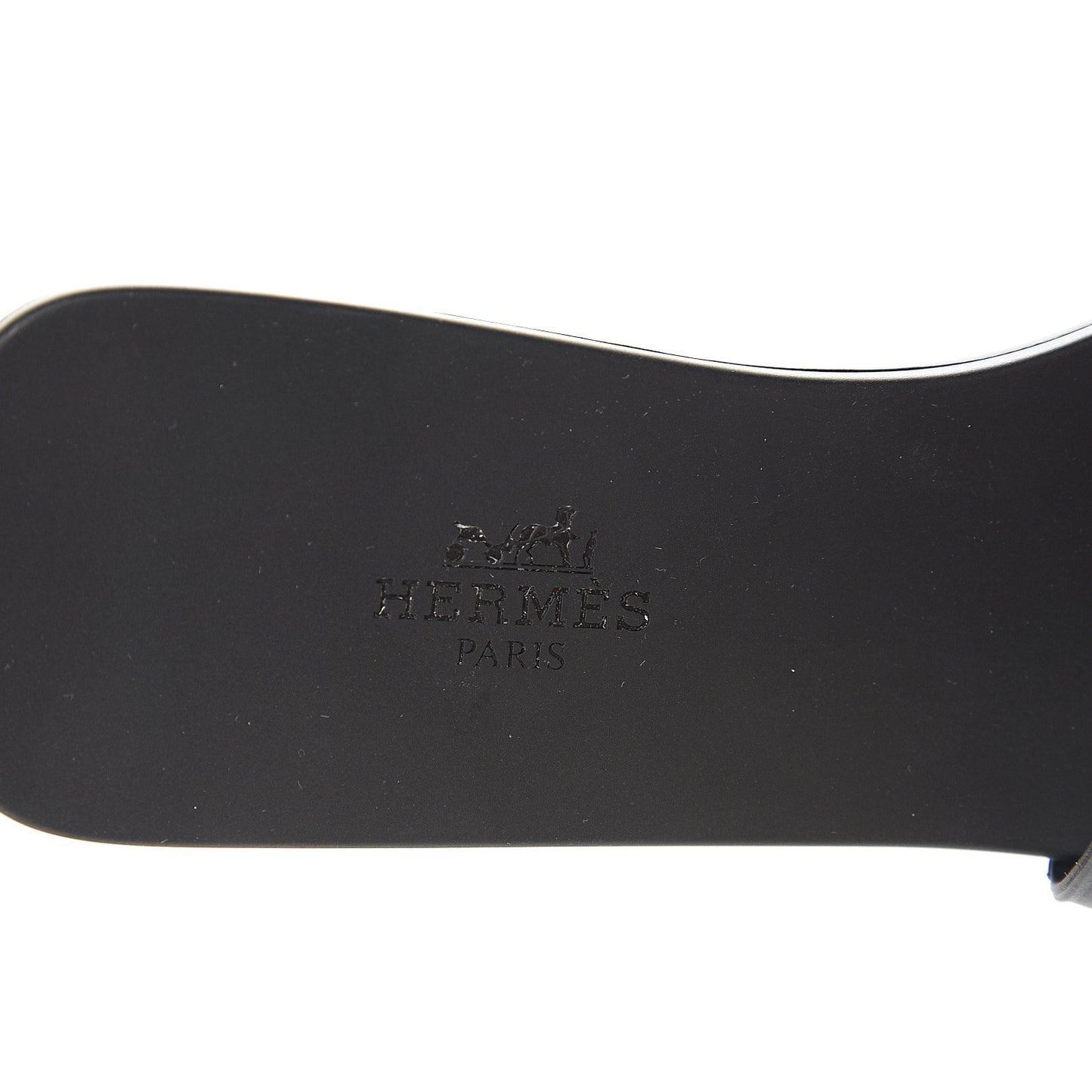 Rubber Aloha Sandals 38 Black