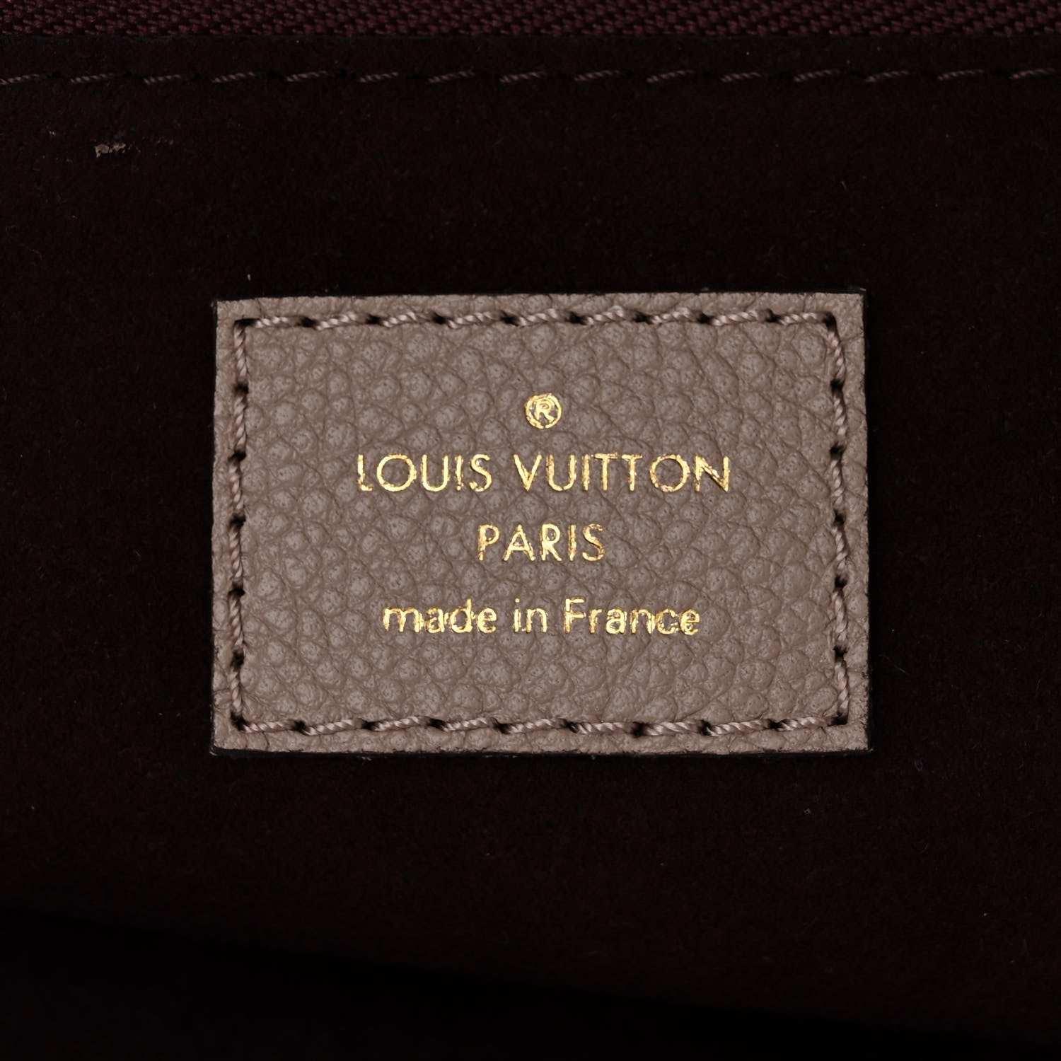 Louis Vuitton Empreinte Monogram Giant Neverfull MM Tourterelle 7 of 11