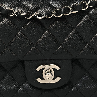 Chanel Caviar Quilted Mini Rectangular Flap Black 8 of 10