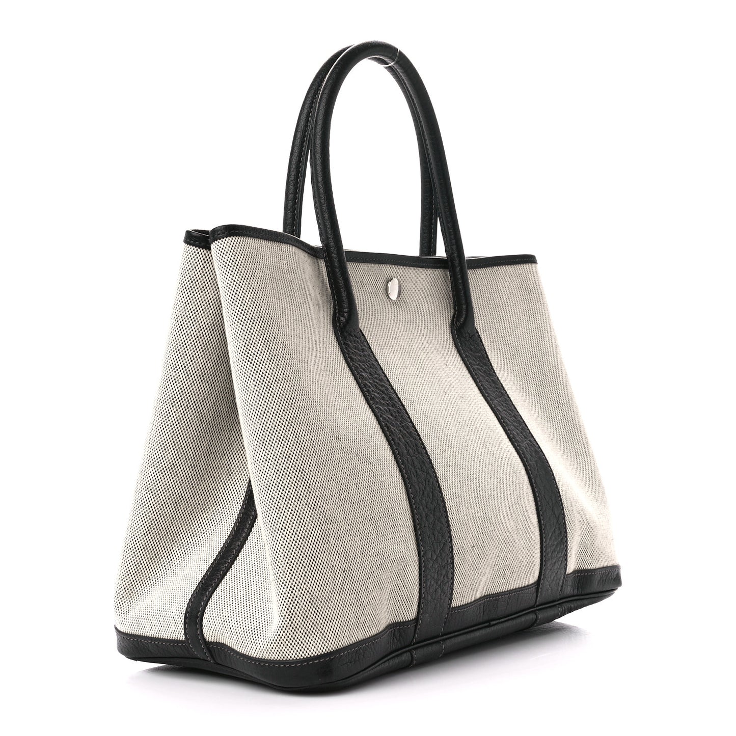 Toile Buffle Skipper Garden Party 36 MM Tote Black