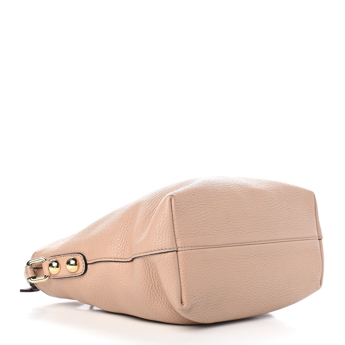 Pebbled Calfskin Small Tote Nude