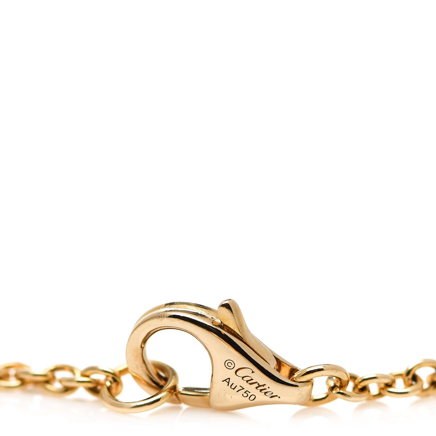 18K Yellow Gold Interlocking LOVE Bracelet